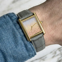 Tank Square Watch Fashionable and Casual  ⌚️
