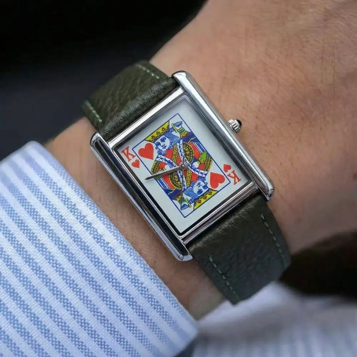 Tank Square Watch Fashionable and Casual  ⌚️