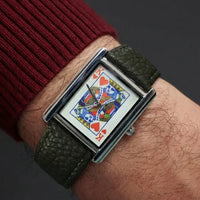 Tank Square Watch Fashionable and Casual  ⌚️