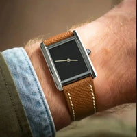Tank Square Watch Fashionable and Casual  ⌚️