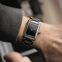 Tank Square Watch Fashionable and Casual  ⌚️