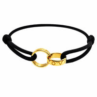 Titanium Steel Metal Buckle Round LOVE Rope Chain Bracelet