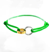 Titanium Steel Metal Buckle Round LOVE Rope Chain Bracelet