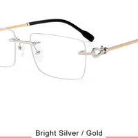 Titanium Ultralight Square European Design Eyeglasses 👓