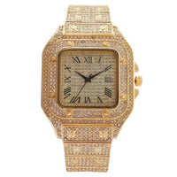 Top Brand Luxury Diamond Watch for Men Women Iced Out Watch Quartz Wristwatches💎