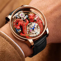 Tourbillion Astronomia Watch Men Sapphire Glass Waterproof Watch ⌚️