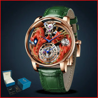 Tourbillion Astronomia Watch Men Sapphire Glass Waterproof Watch ⌚️