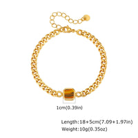Vnox 5mm Width Adjustable Chain Bracelet for Men Jewelry ✨