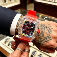 Waterproof Wristwatch, Light Luxury Hollow-Out Student Sports Versatile Men's Watch⌚️