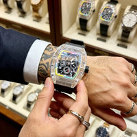 Waterproof Wristwatch, Light Luxury Hollow-Out Student Sports Versatile Men's Watch⌚️