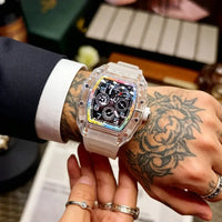 Waterproof Wristwatch, Light Luxury Hollow-Out Student Sports Versatile Men's Watch⌚️