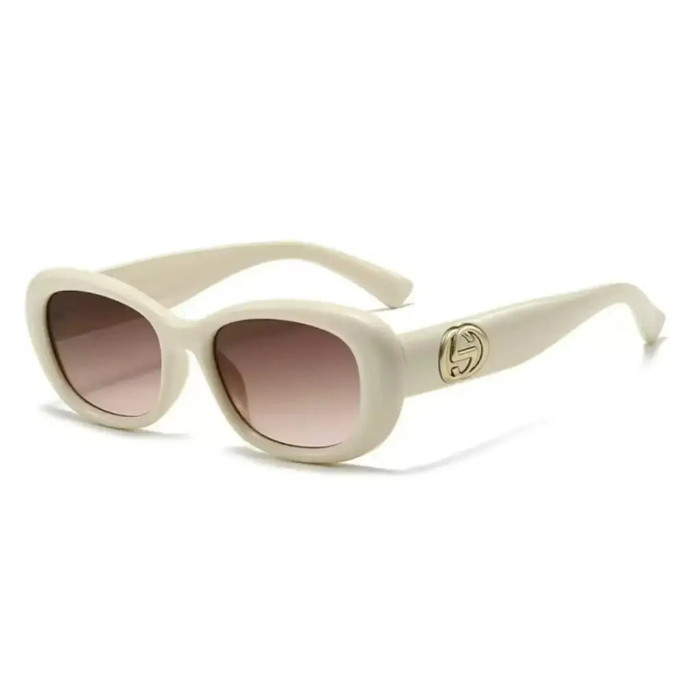 Women's Designer-Inspired Retro Sunglasses – UV400 Fashion Shades