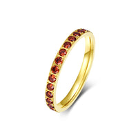 Womens Niche High-end Daisy-studded Stackable Pinky Ring 💍