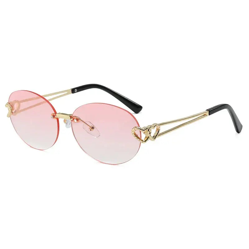 Women’s Retro Oval Cat Eye Sunglasses – Lightweight Summer Shades 🕶️